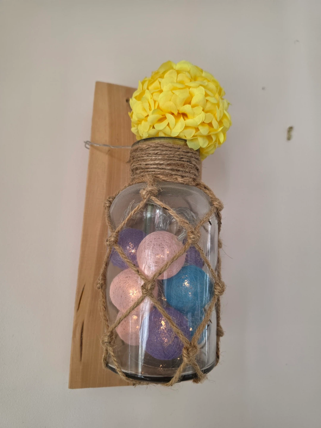 Decorative Glass Jar with Fairy Lights - photo 4