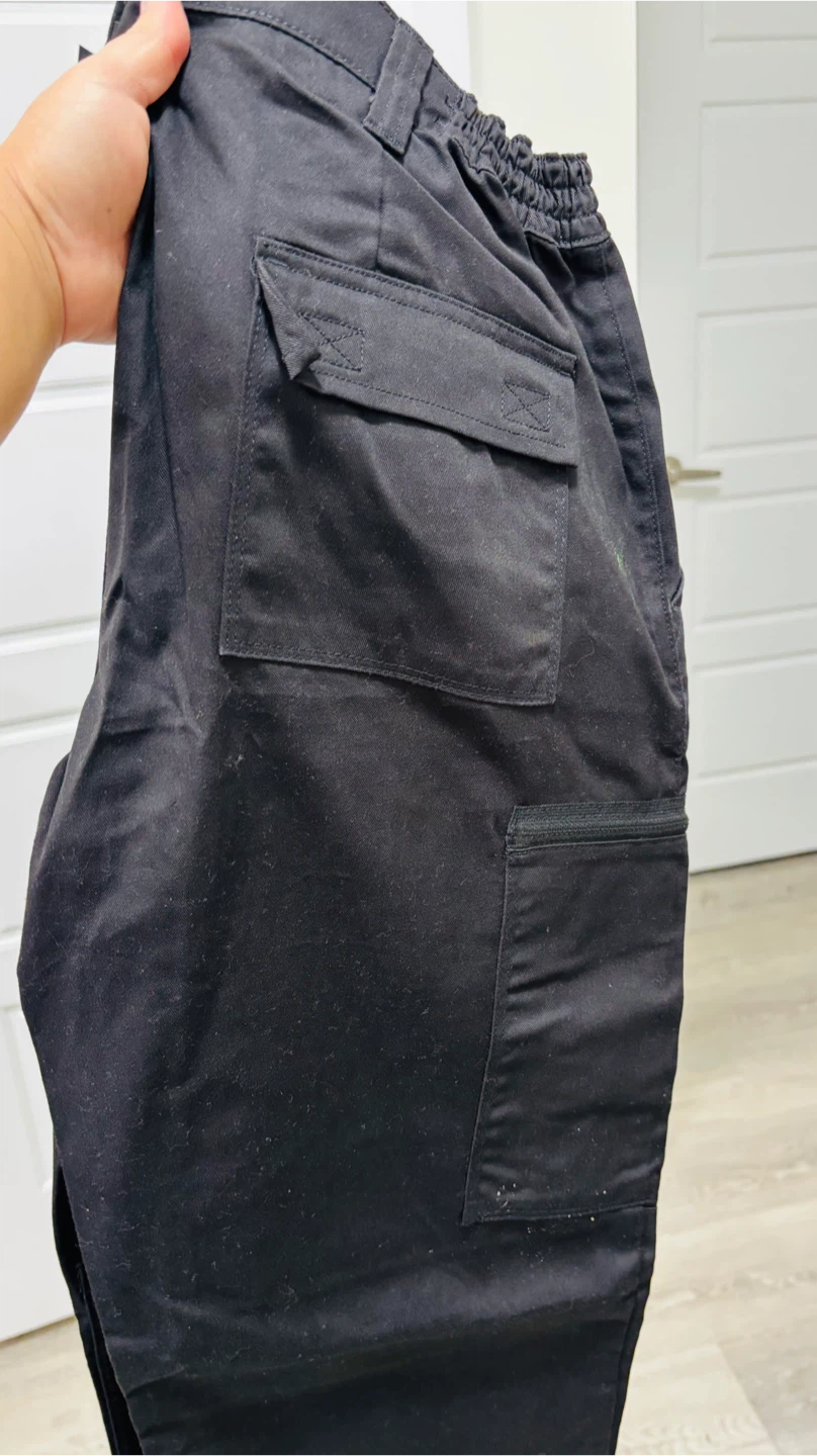 Black Cargo Pants - photo 3