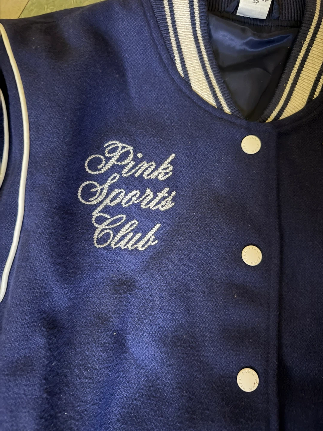 Victoria's Secret Pink Sports Club Varsity Jacket - photo 2