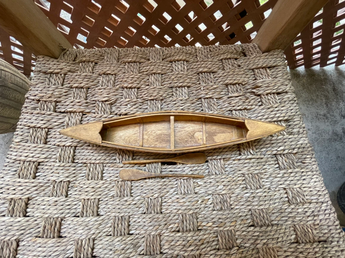 Algonquin Park Canoe and Oars Decor - photo 2
