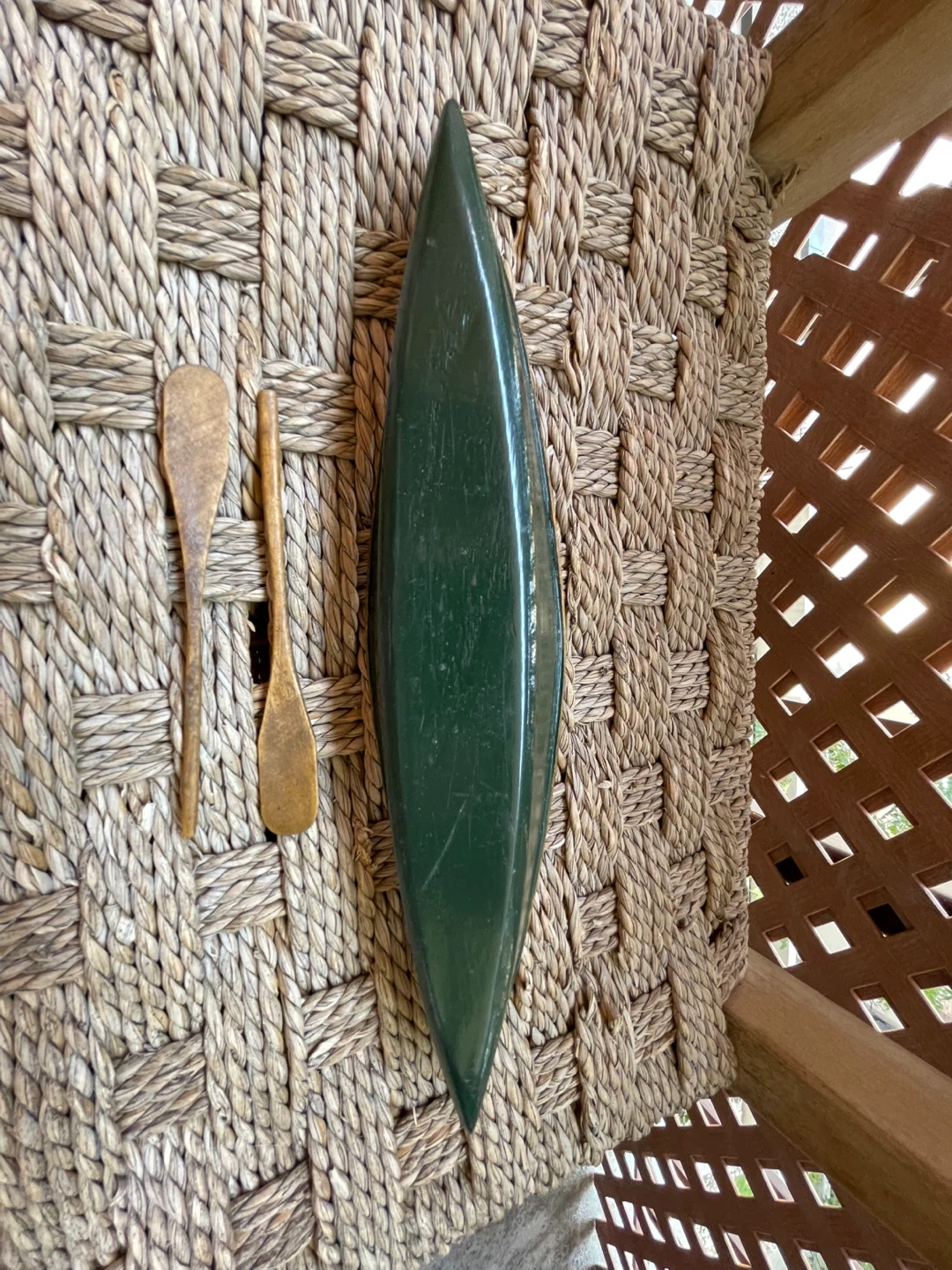 Algonquin Park Canoe and Oars Decor - photo 3