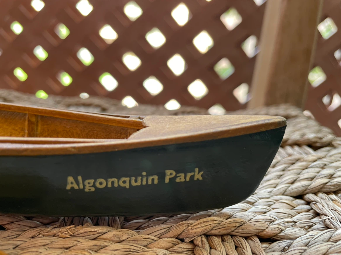 Algonquin Park Canoe and Oars Decor - photo 4