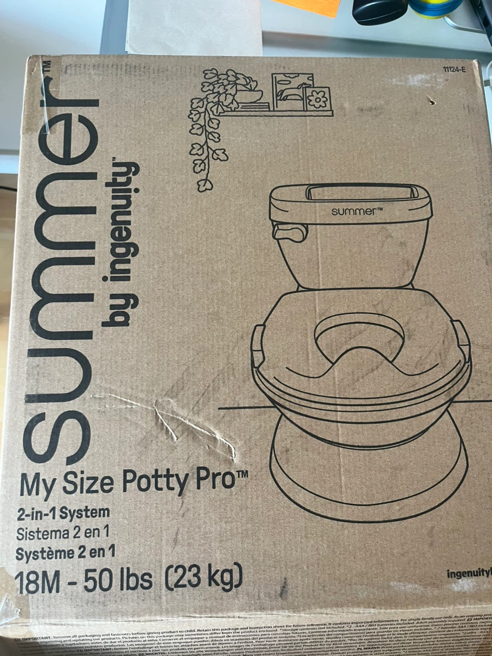Summer My Size Potty Pro 2-in-1 System - photo 3