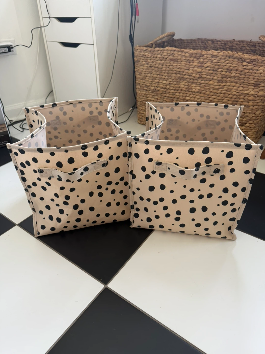 Set of 2 Storage Bins