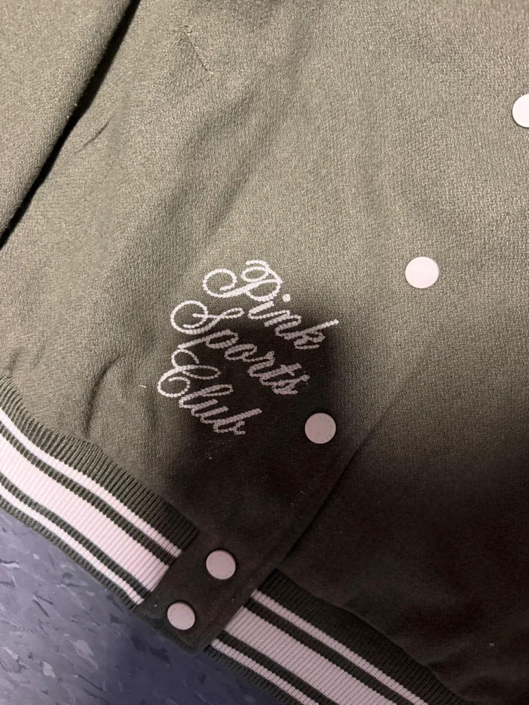 PINK Victoria's Secret Varsity Jacket - photo 3