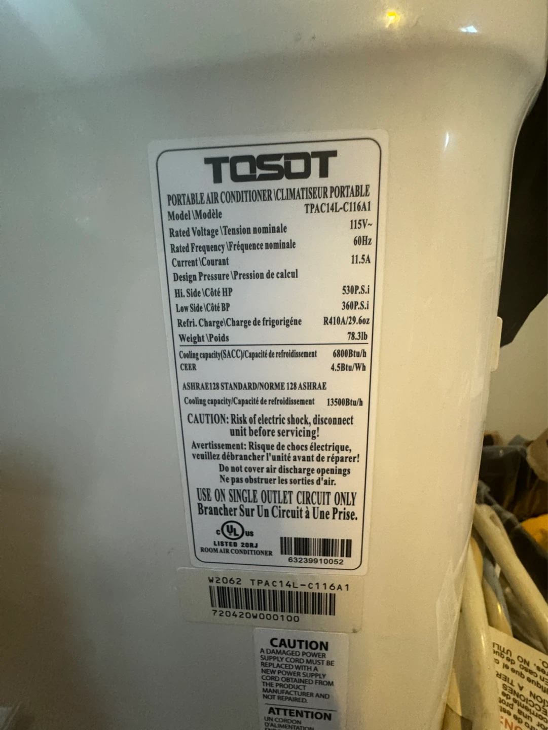 Portable AC - photo 4