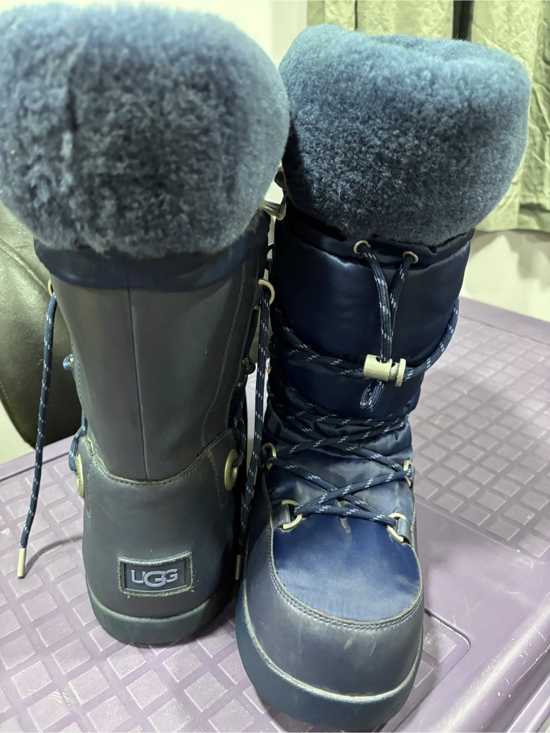 UGG Navy Blue Winter Boots - photo 2