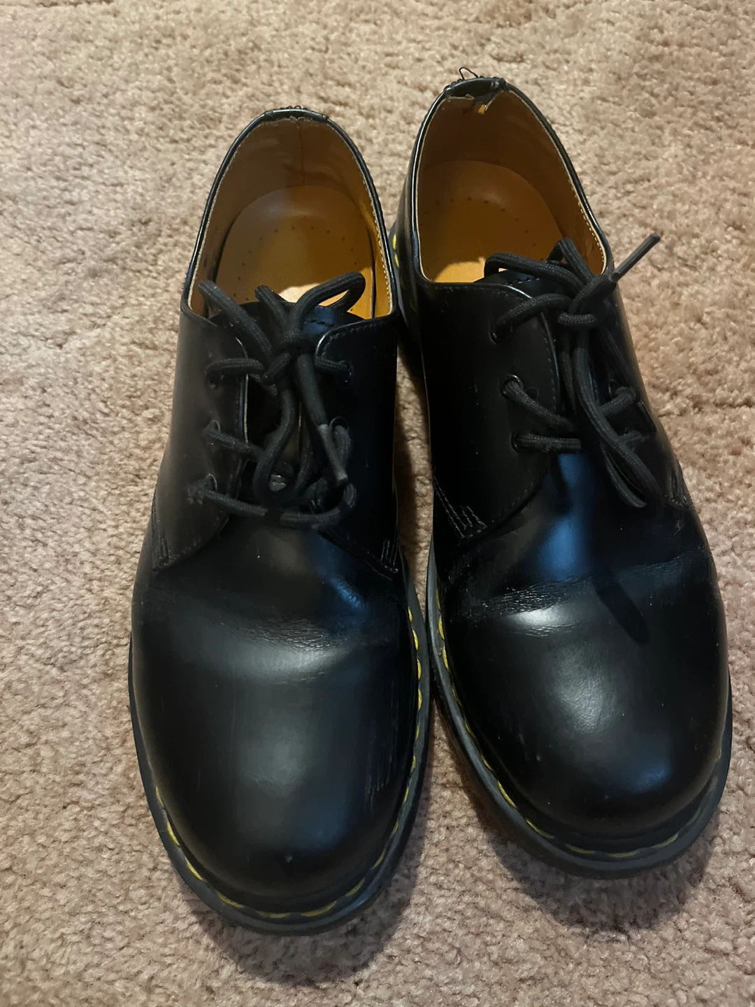 Dr. Martens Black Leather Oxfords