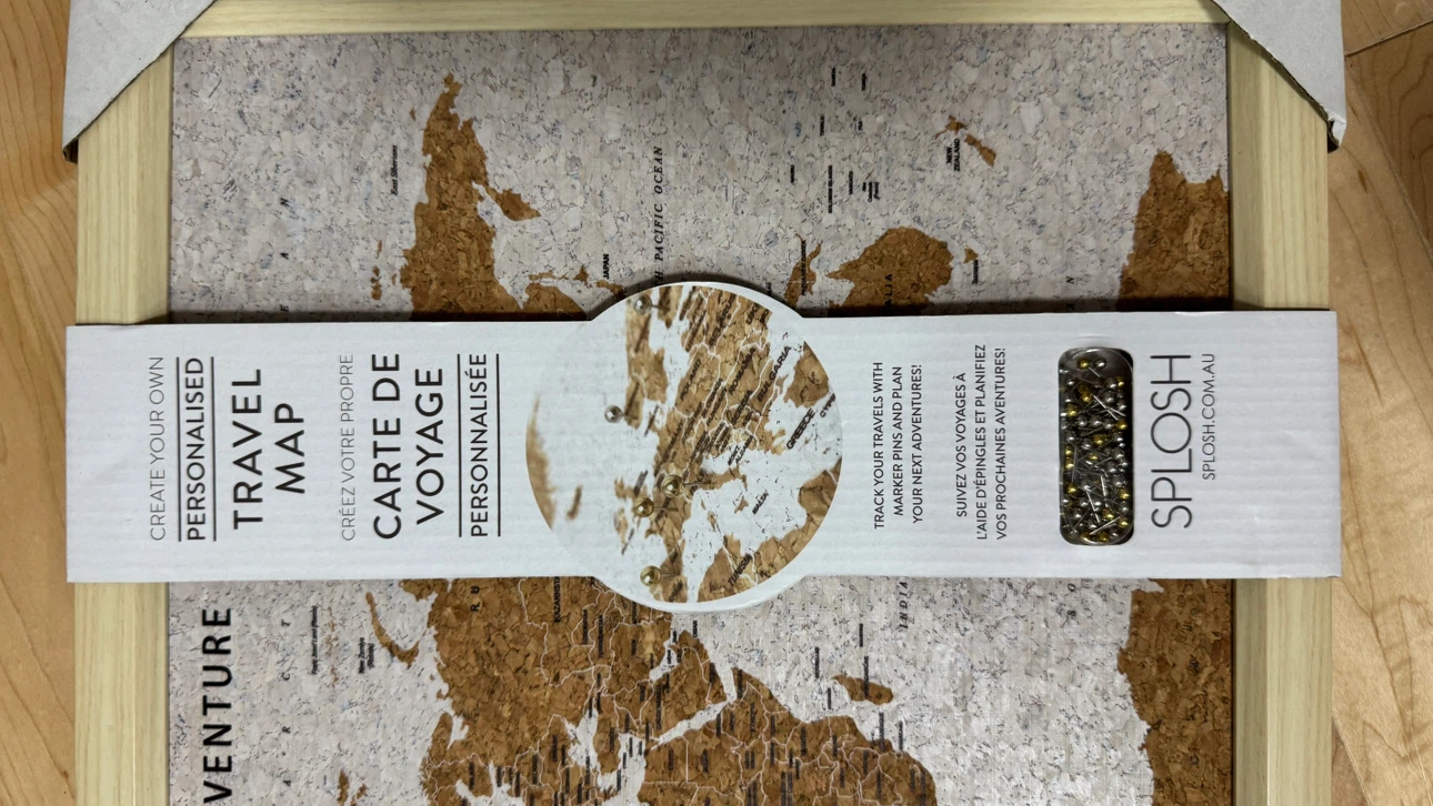 Splosh Personalised Travel Map - photo 3