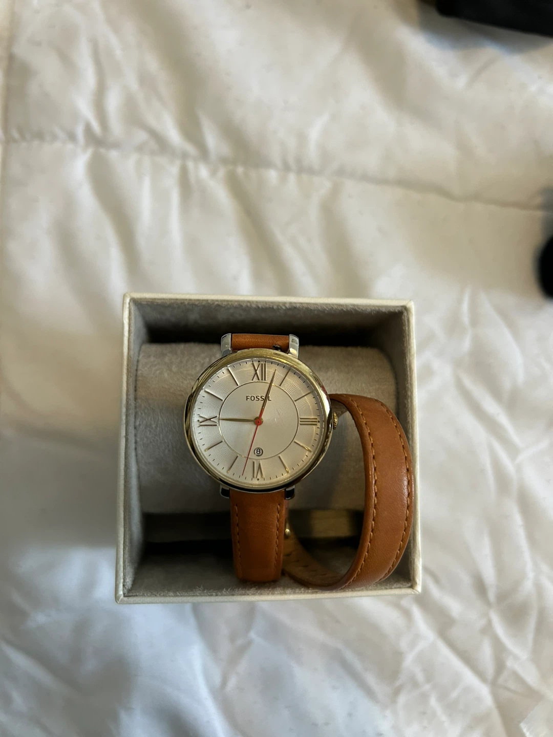 Fossil Watch - Brown Leather Strap