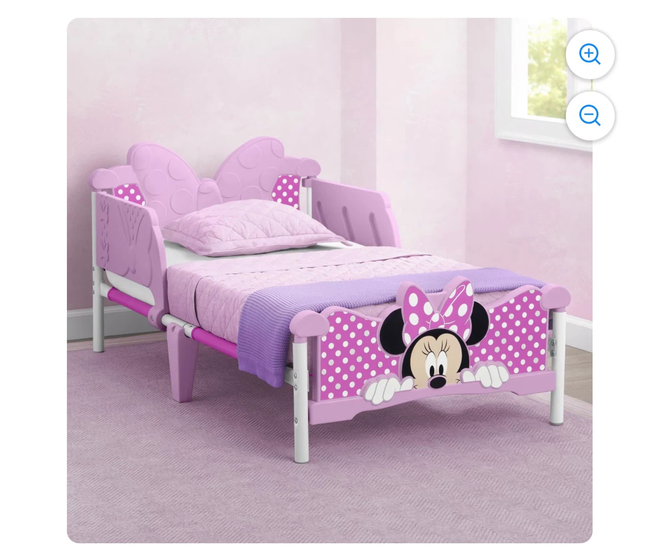 Kids Minnie Mouse Toddler Bed - photo 2