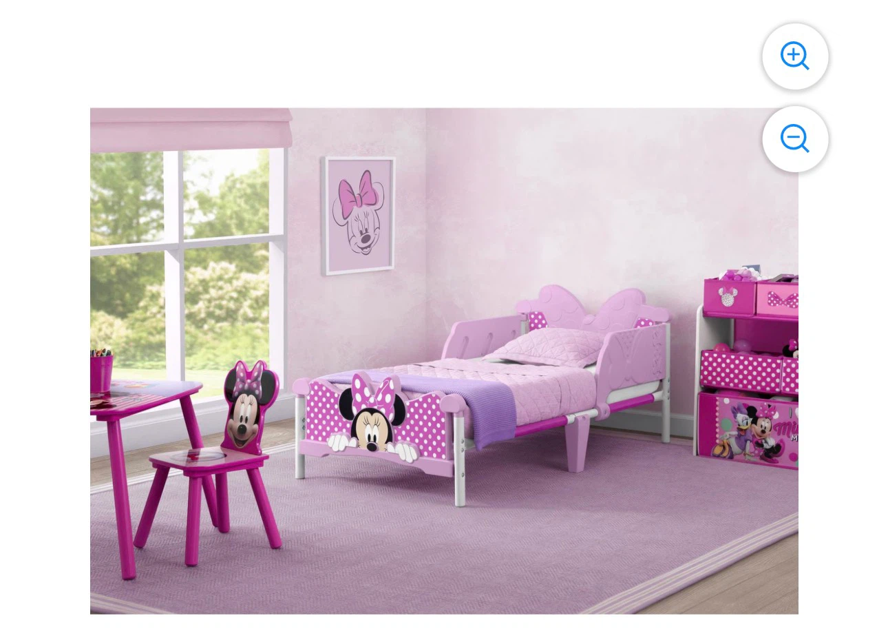 Kids Minnie Mouse Toddler Bed - photo 4