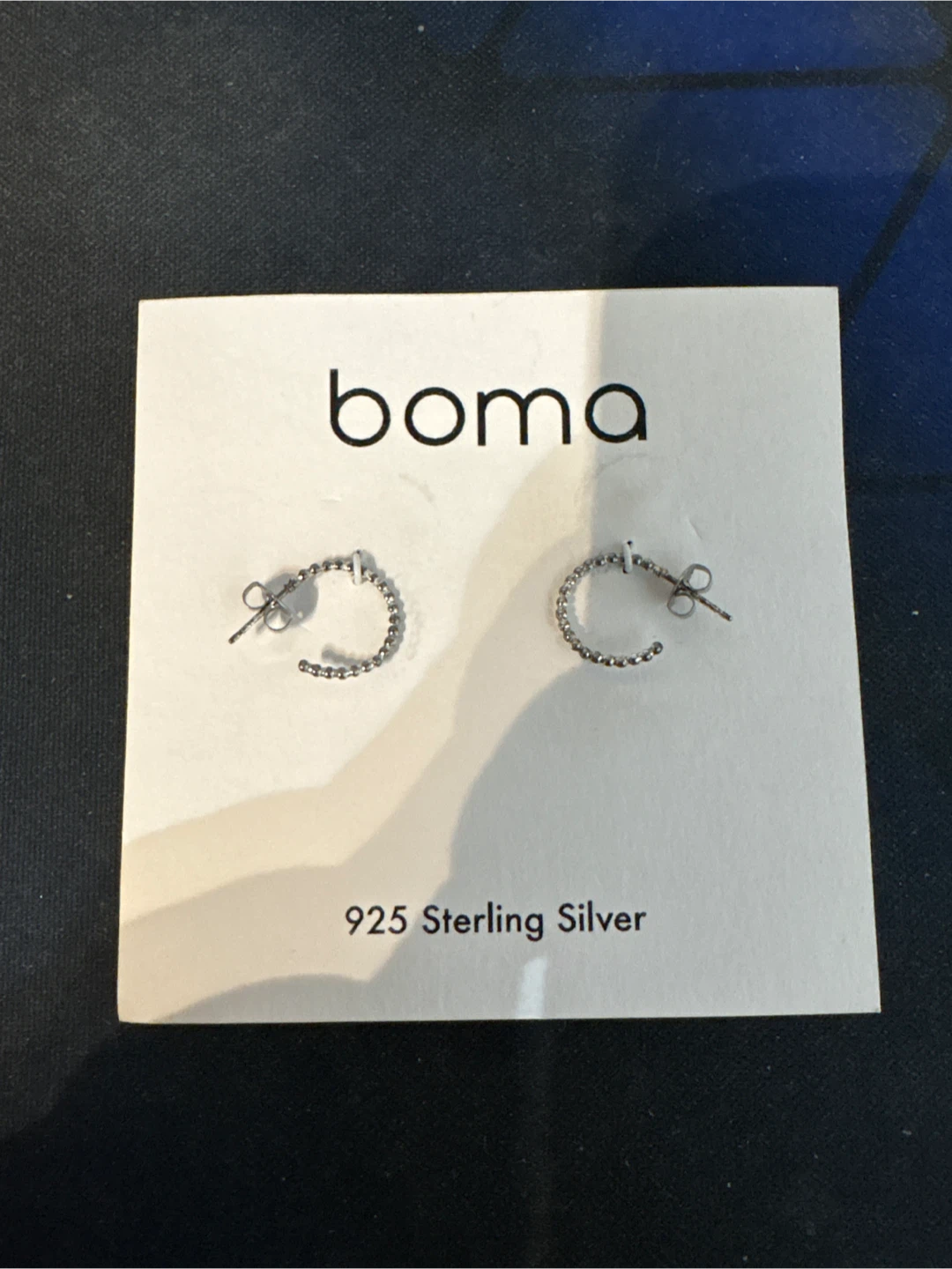 Boma 925 Sterling Silver Earrings