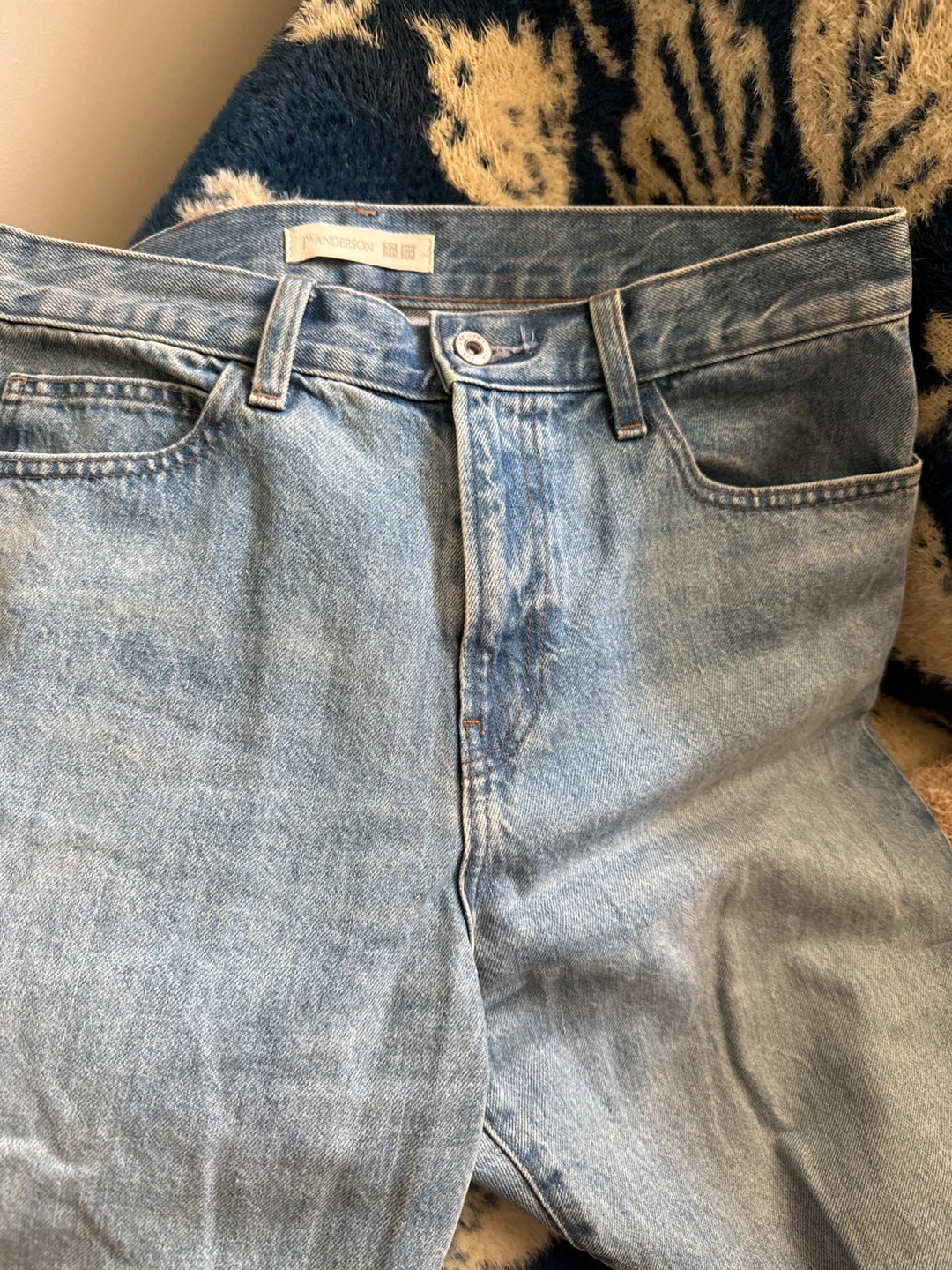 JW ANDERSON x UNIQLO Light Wash Denim Jeans - photo 4