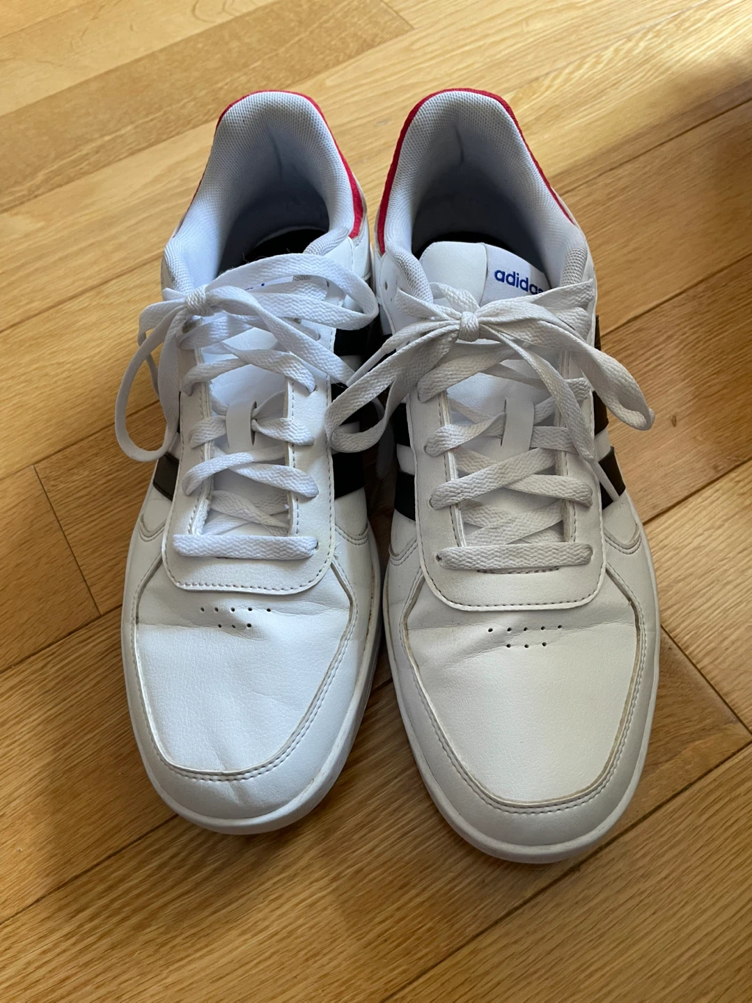 Adidas Men's White Sneakers Size 10 - photo 3
