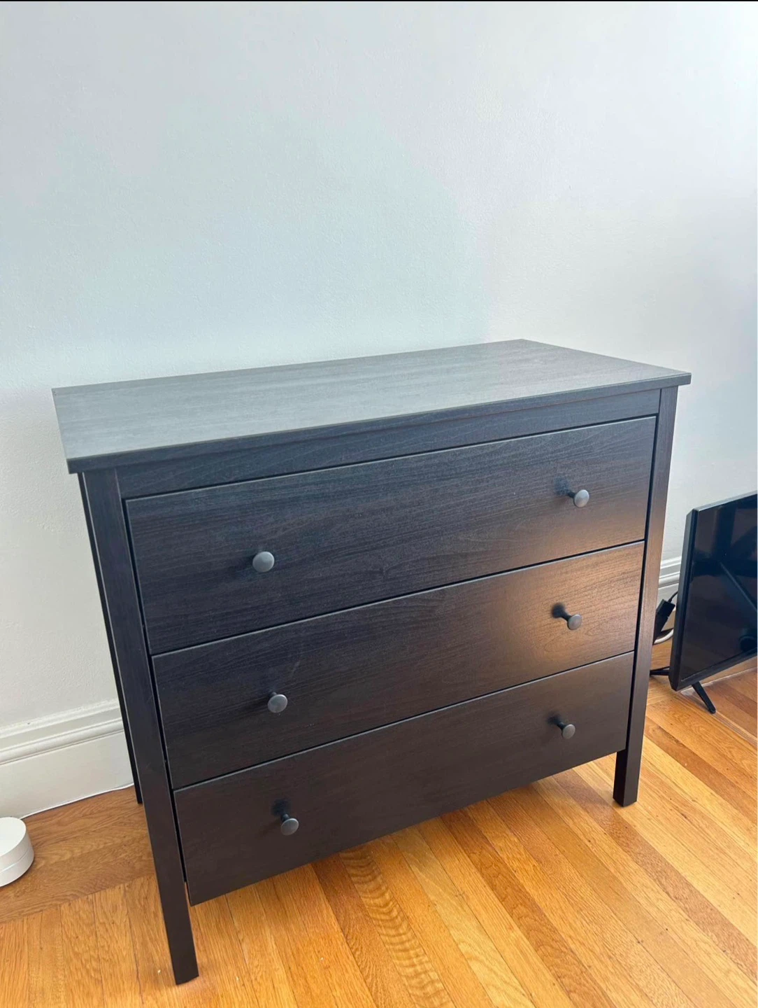 IKEA Dresser with 3 drawers KOPPANG black brown