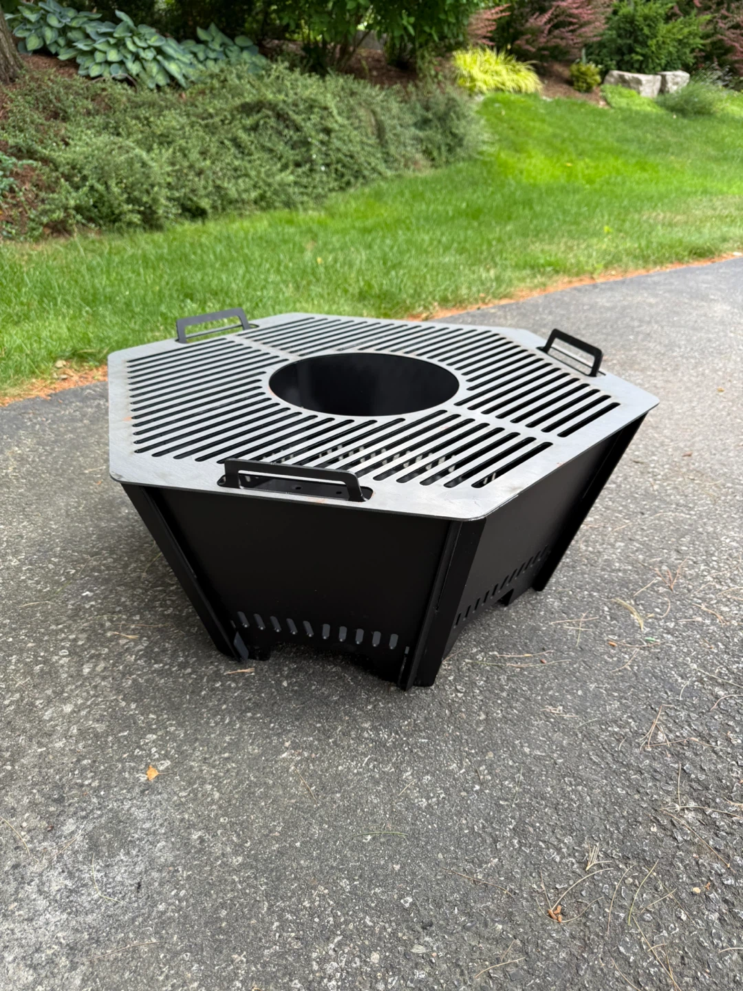 Fire Pit with Grill