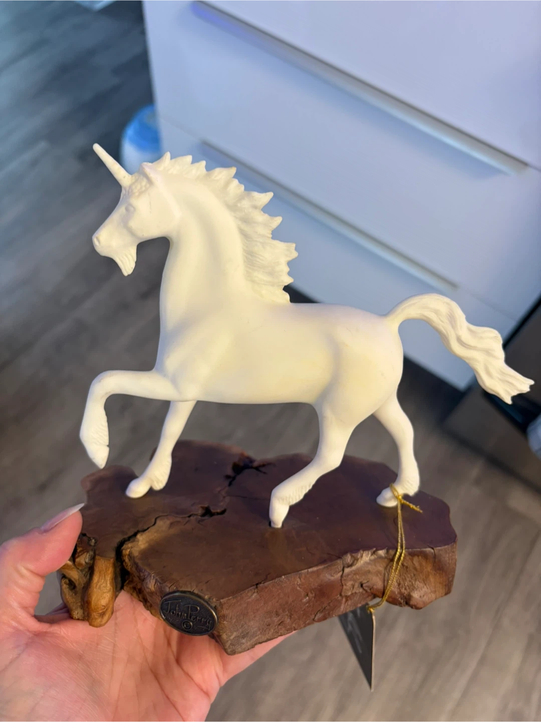 Vintage 1987 John Perry Unicorn Figurine Sculpture