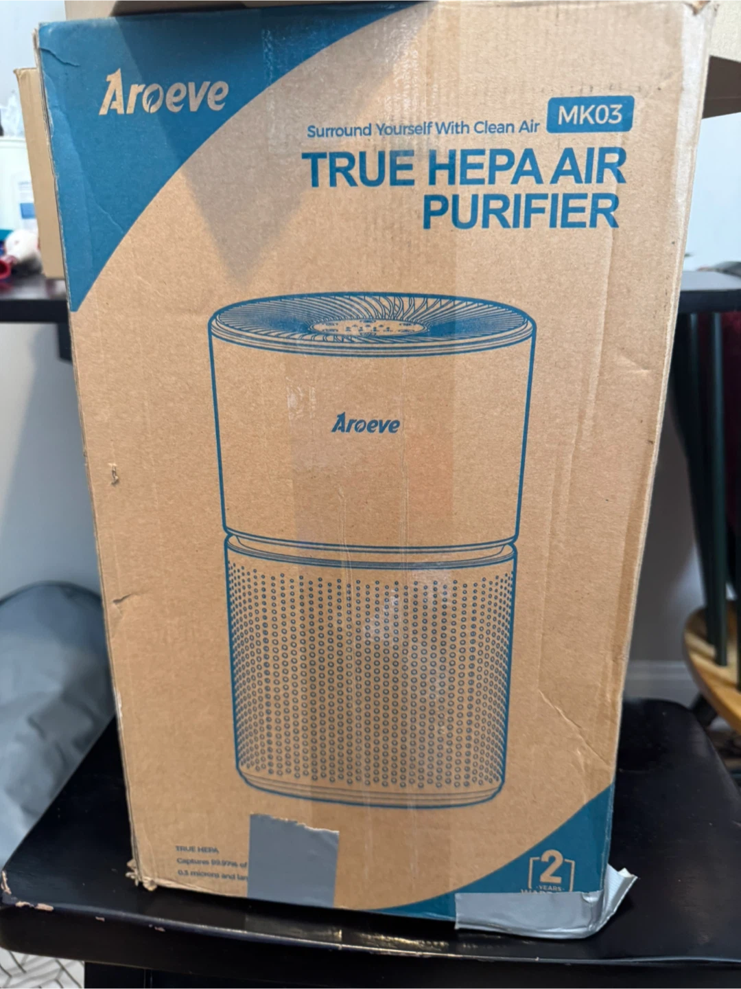 Aroeve MK03 True HEPA Air Purifier