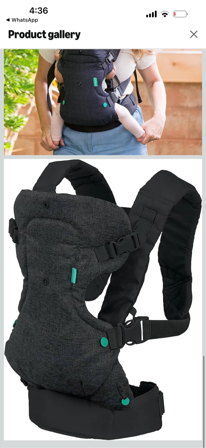Infantino Flip Advanced 4-in-1 Convertible Carrier 2 Pack - photo 4