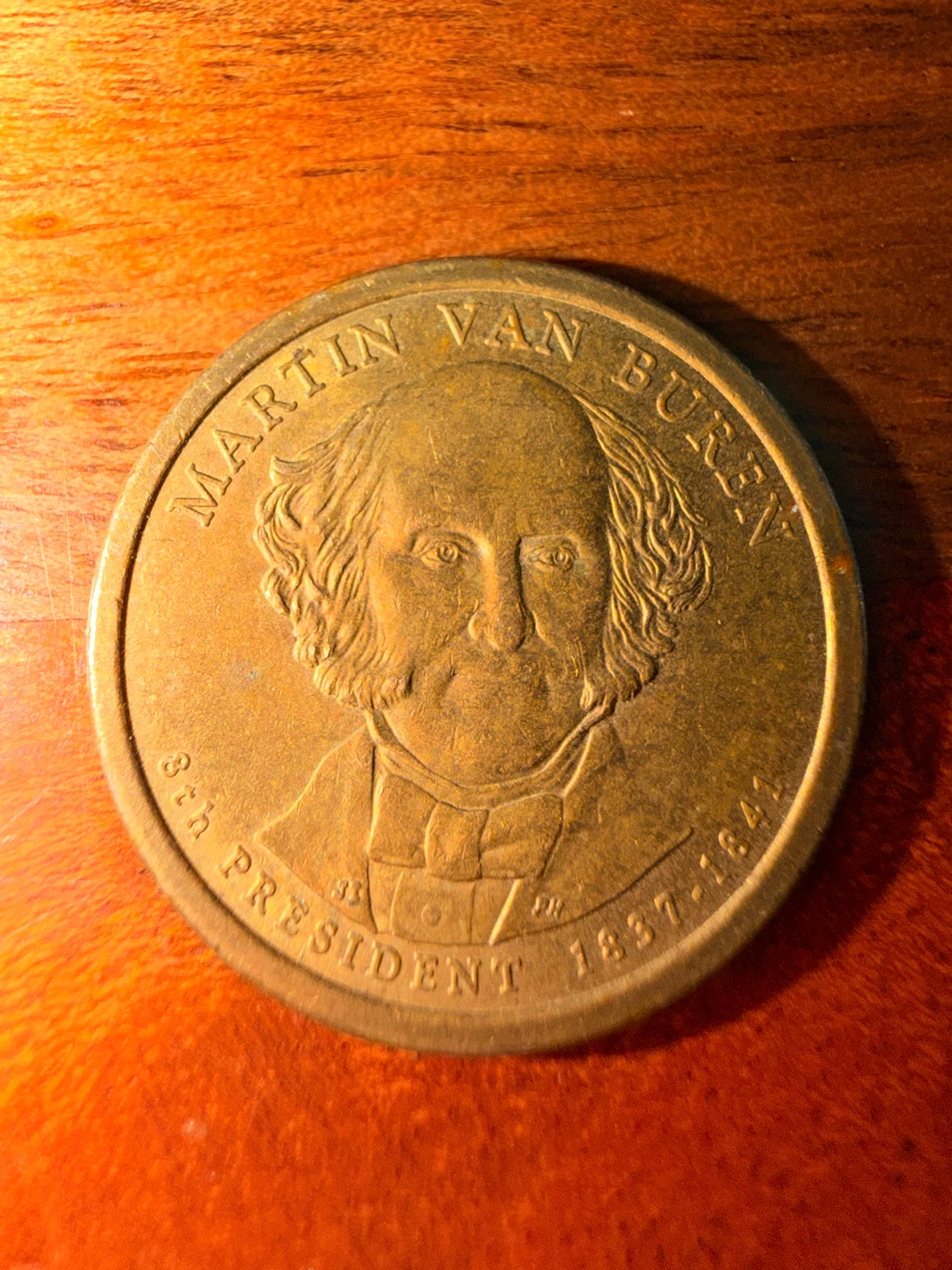 United States Martin Van Buren Dollar Coin 2008