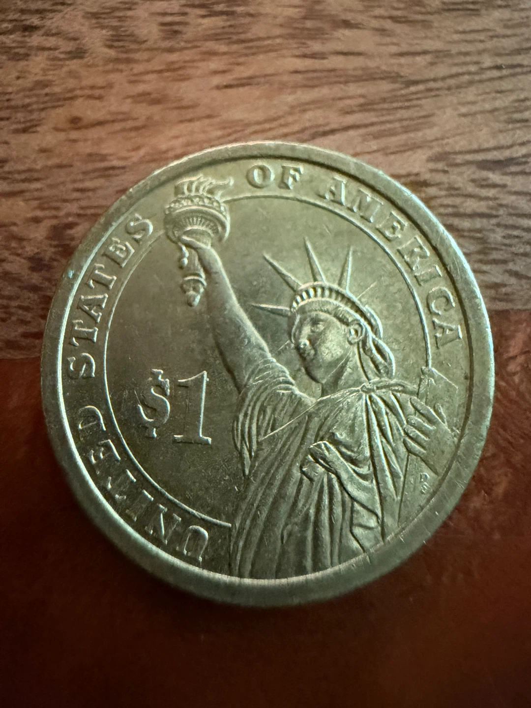 United States Martin Van Buren Dollar Coin 2008 - photo 2