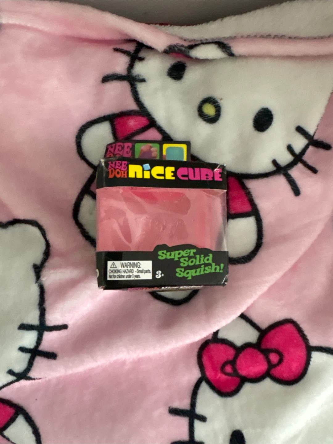Fake Nee Doh Nice Cube Super Solid Squish Toy