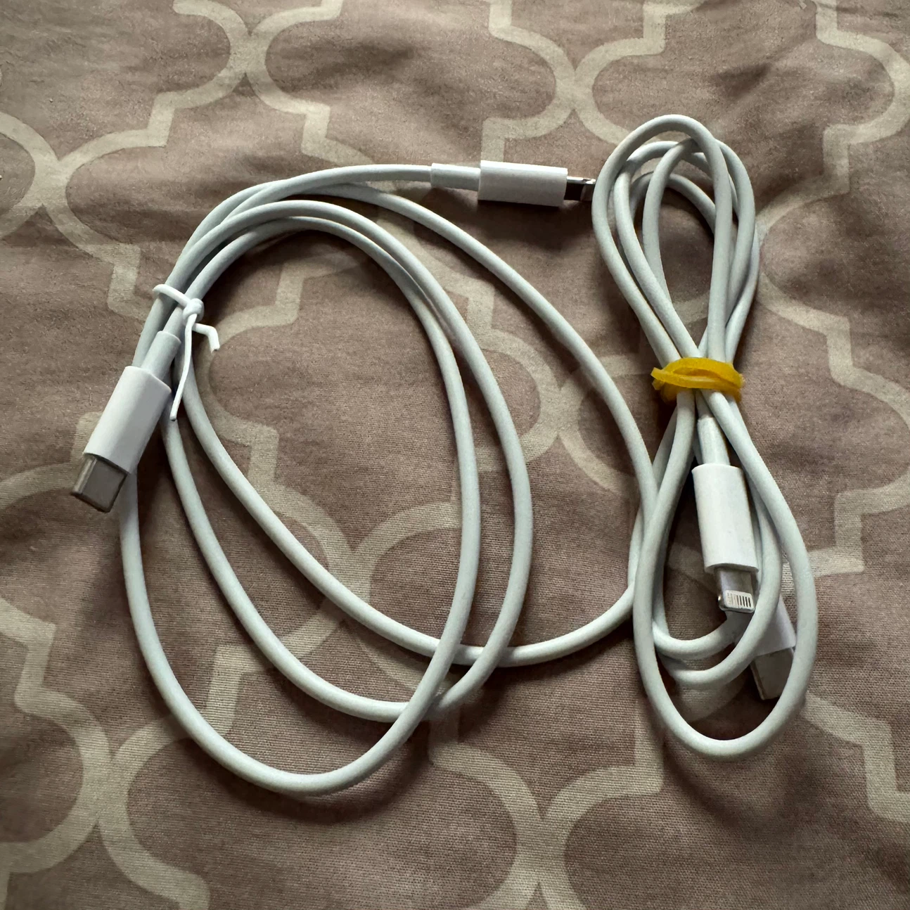 USB type C to lighting cable x3