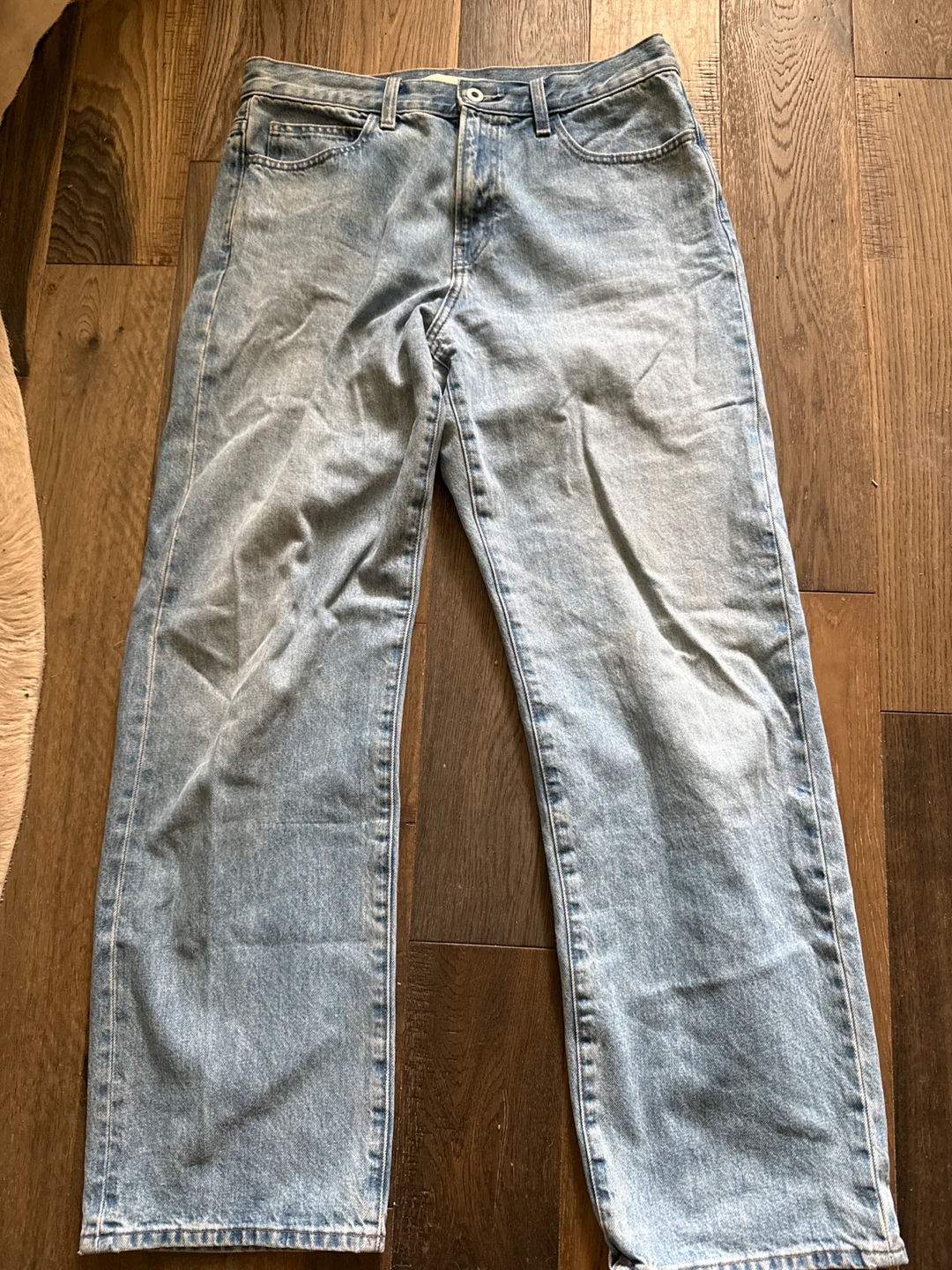 JW ANDERSON x UNIQLO Light Wash Denim Jeans
