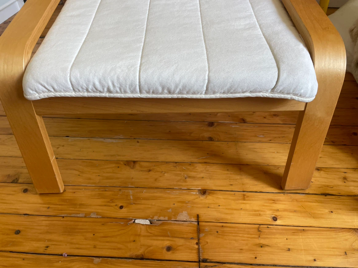 IKEA POÄNG footstool - photo 2