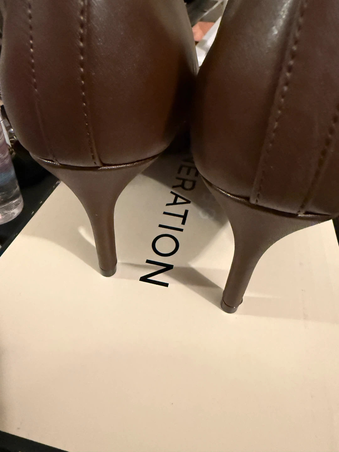 BCBG Generation Brown Heels Size 7.5 - photo 2