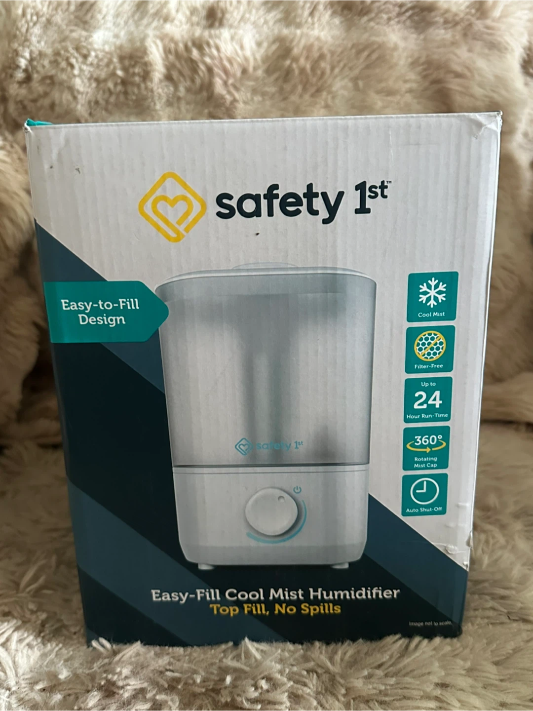 Safety 1st Easy-Fill Cool Mist Humidifier