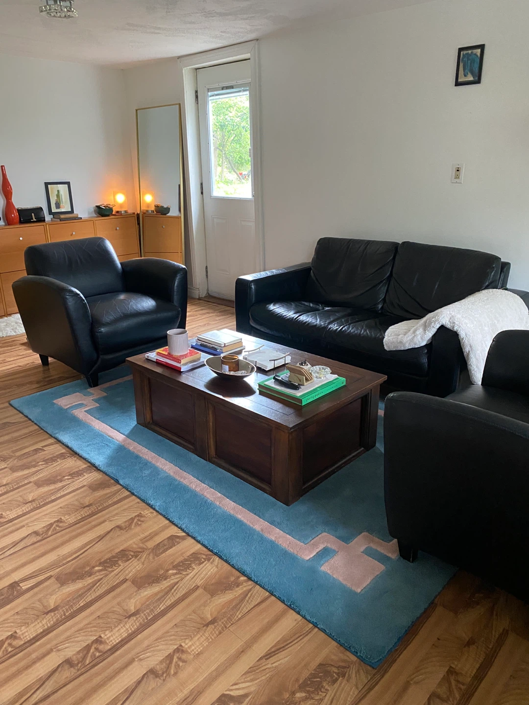 Teal and Pink Area Rug - photo 2