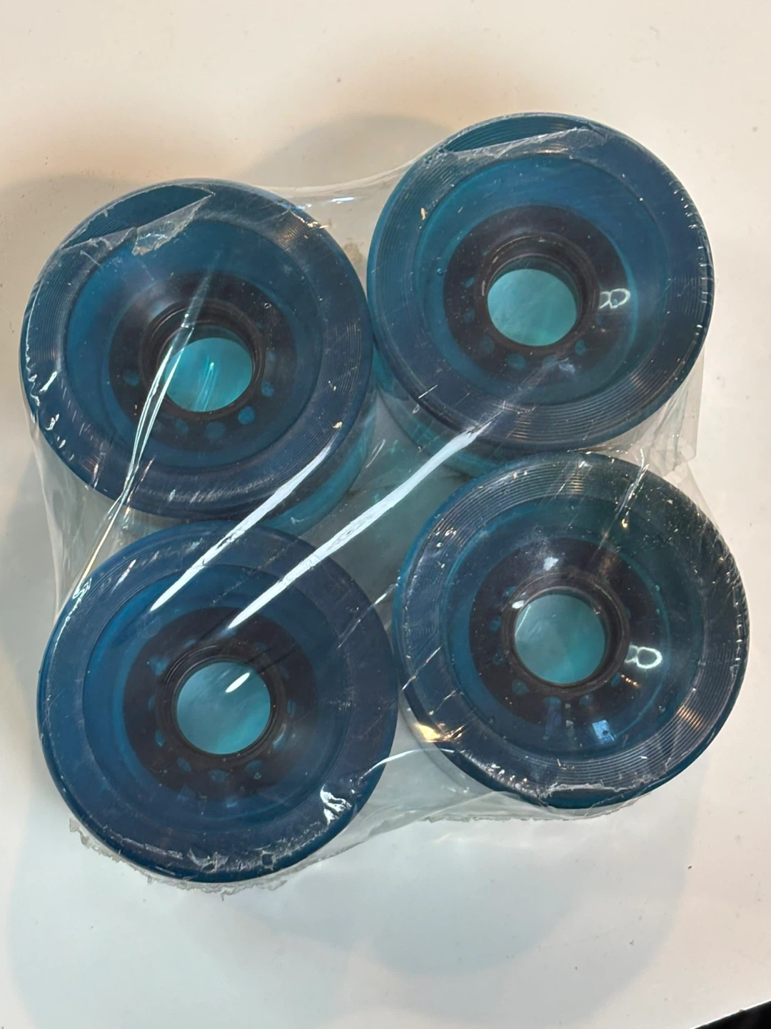 SHRED BOOTS 70mm Skateboard Wheels - Blue (Set of 4)
