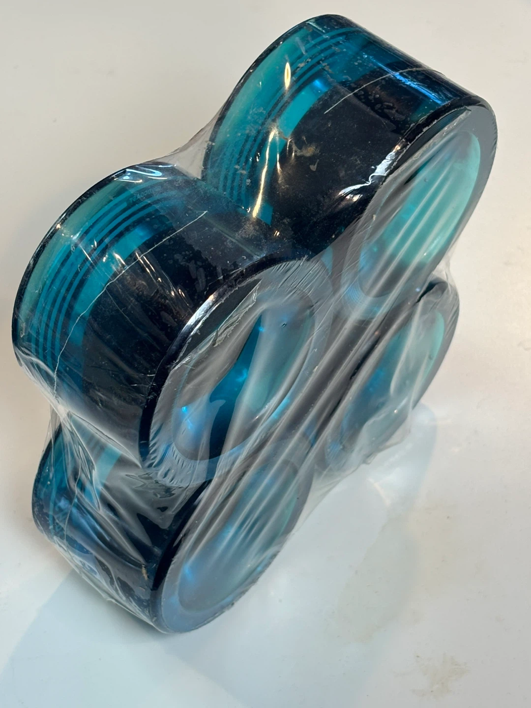 SHRED BOOTS 70mm Skateboard Wheels - Blue (Set of 4) - photo 4