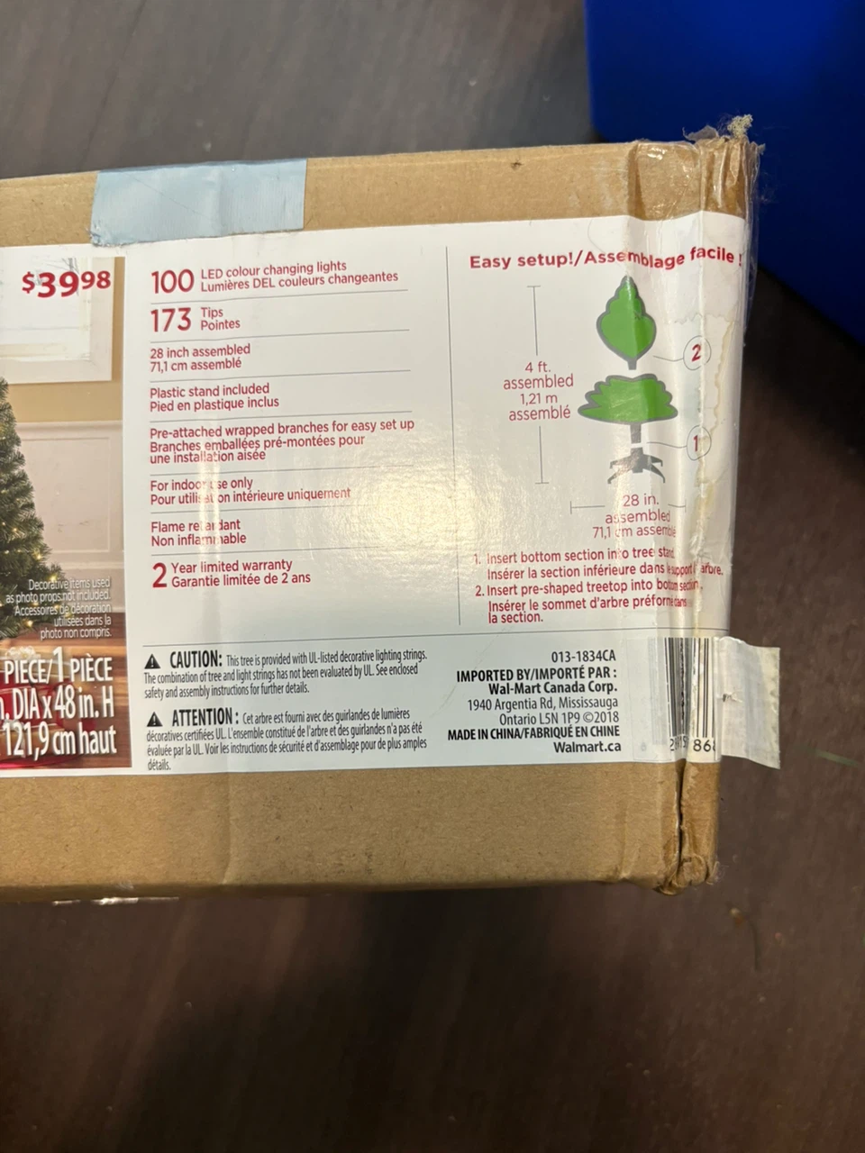 Holiday Time 4-FT Pre-Lit Pine Tree - photo 5
