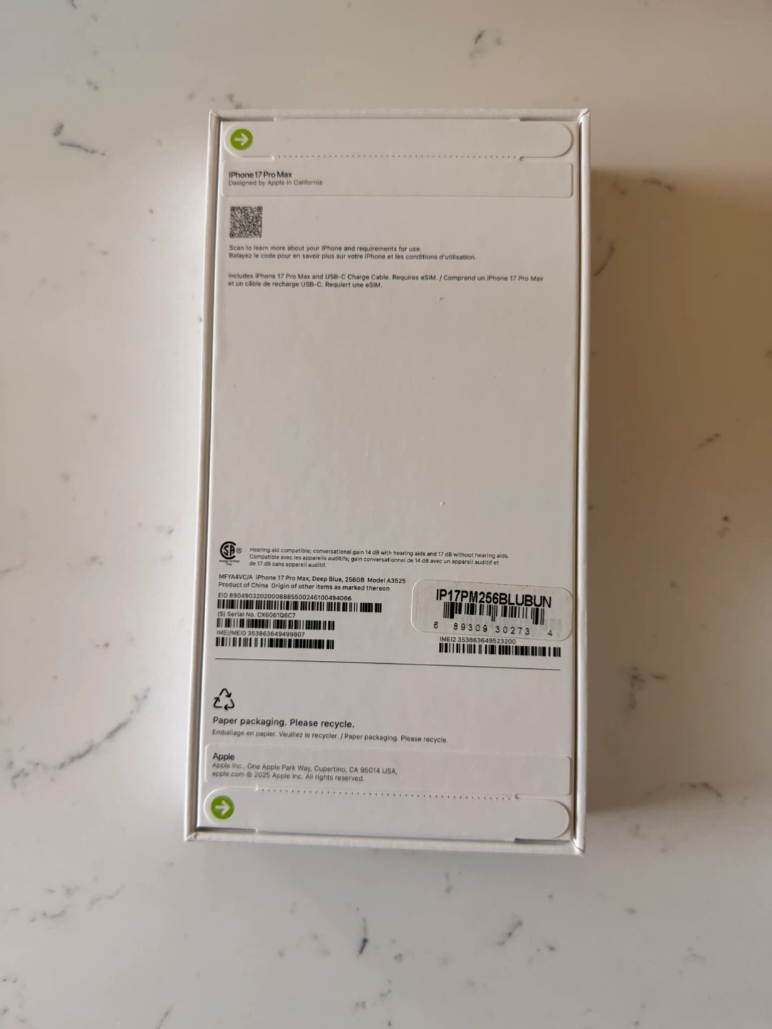 Apple iPhone 17 Pro Max 256GB Deep Blue - photo 2