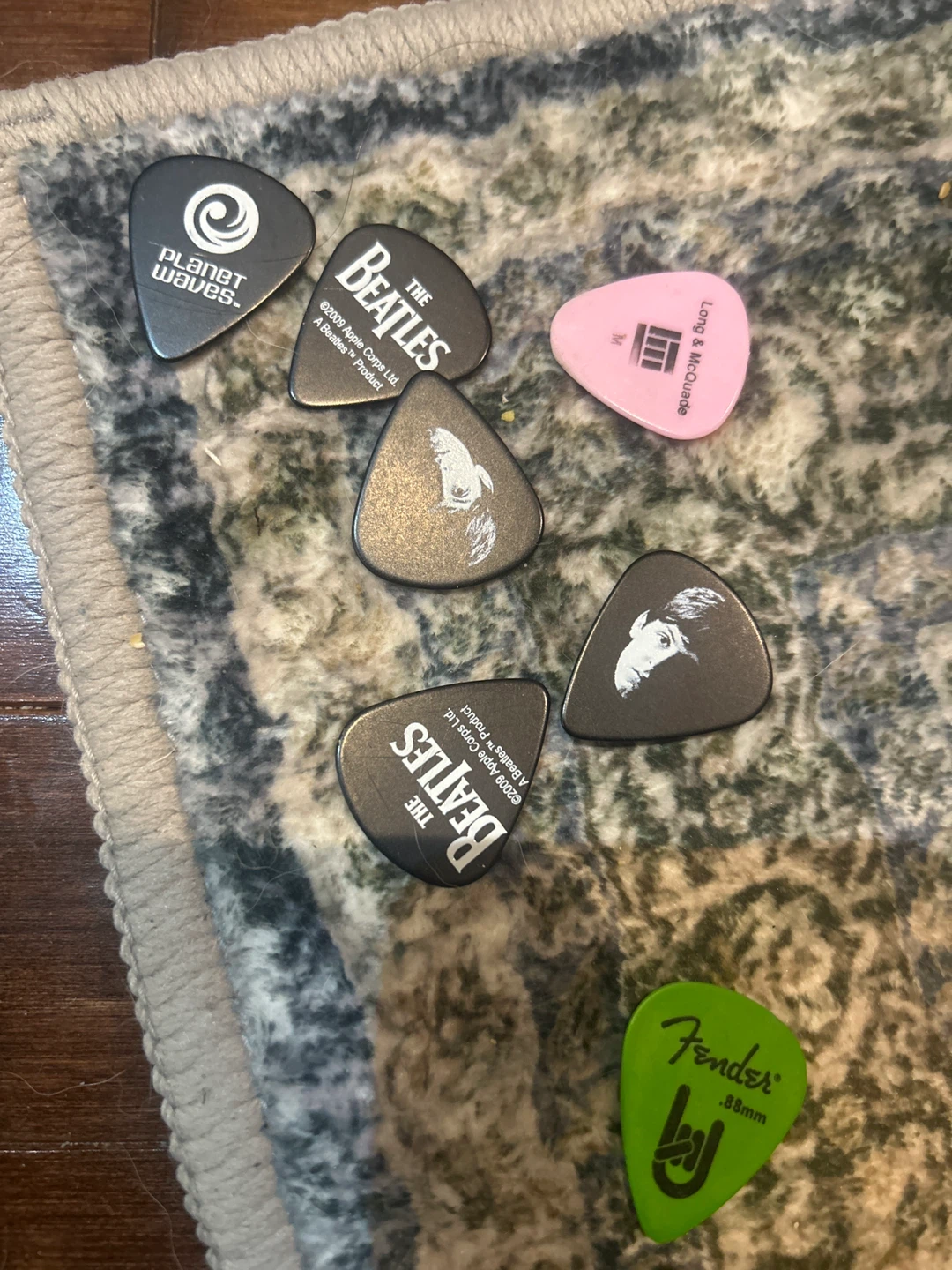 Assorted Guitar Picks - The Beatles, Planet Waves, Fender
