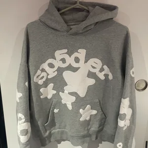 grey spider hoodie