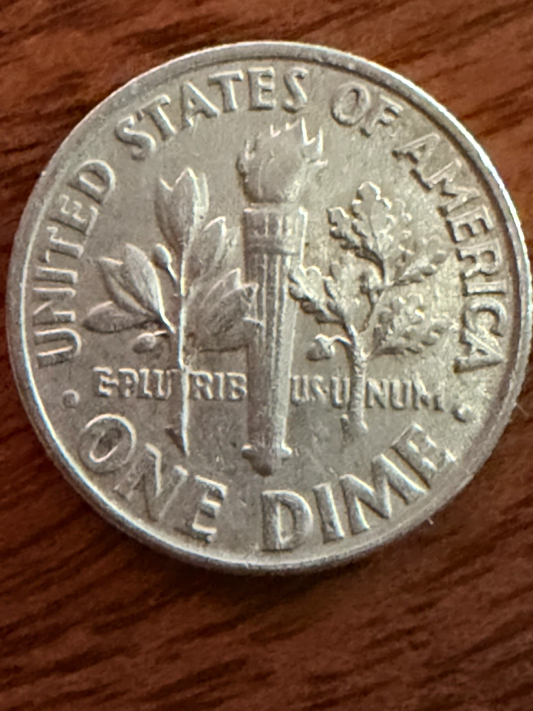 1961 US Dime Coin Roosevelt (Silver) - photo 2