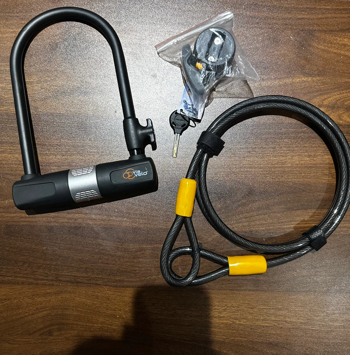 Bike U-Lock with Cable - photo 2