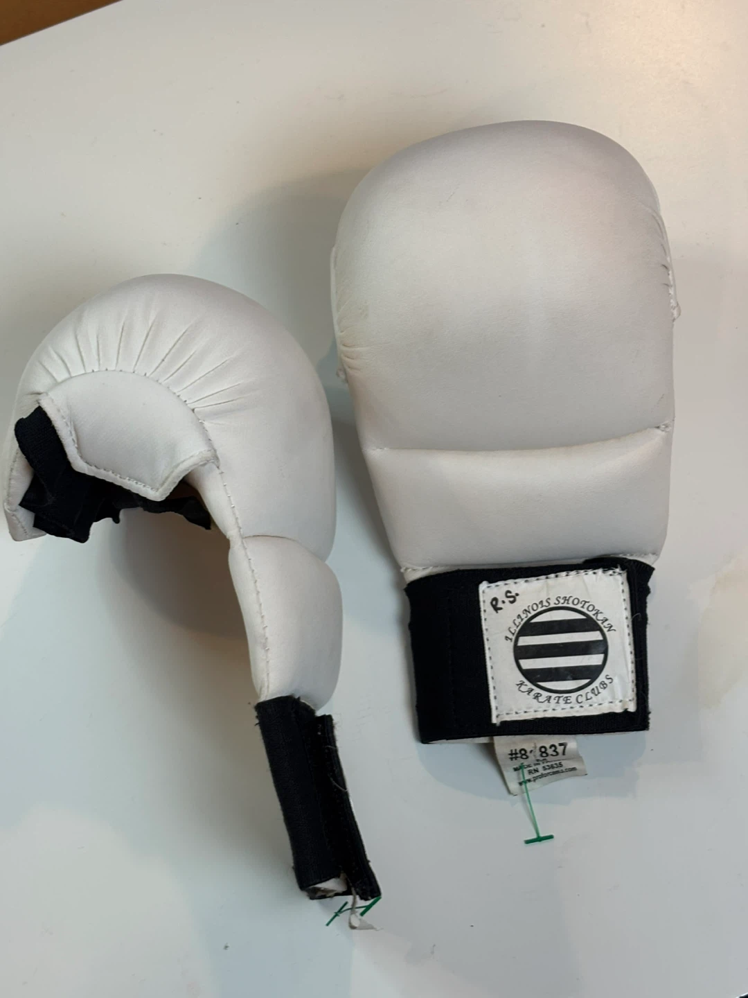 ProForce Karate Sparring Gloves White - photo 3