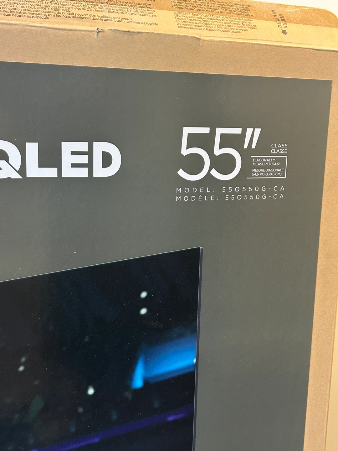 TCL  55” QLED Google TV - photo 2