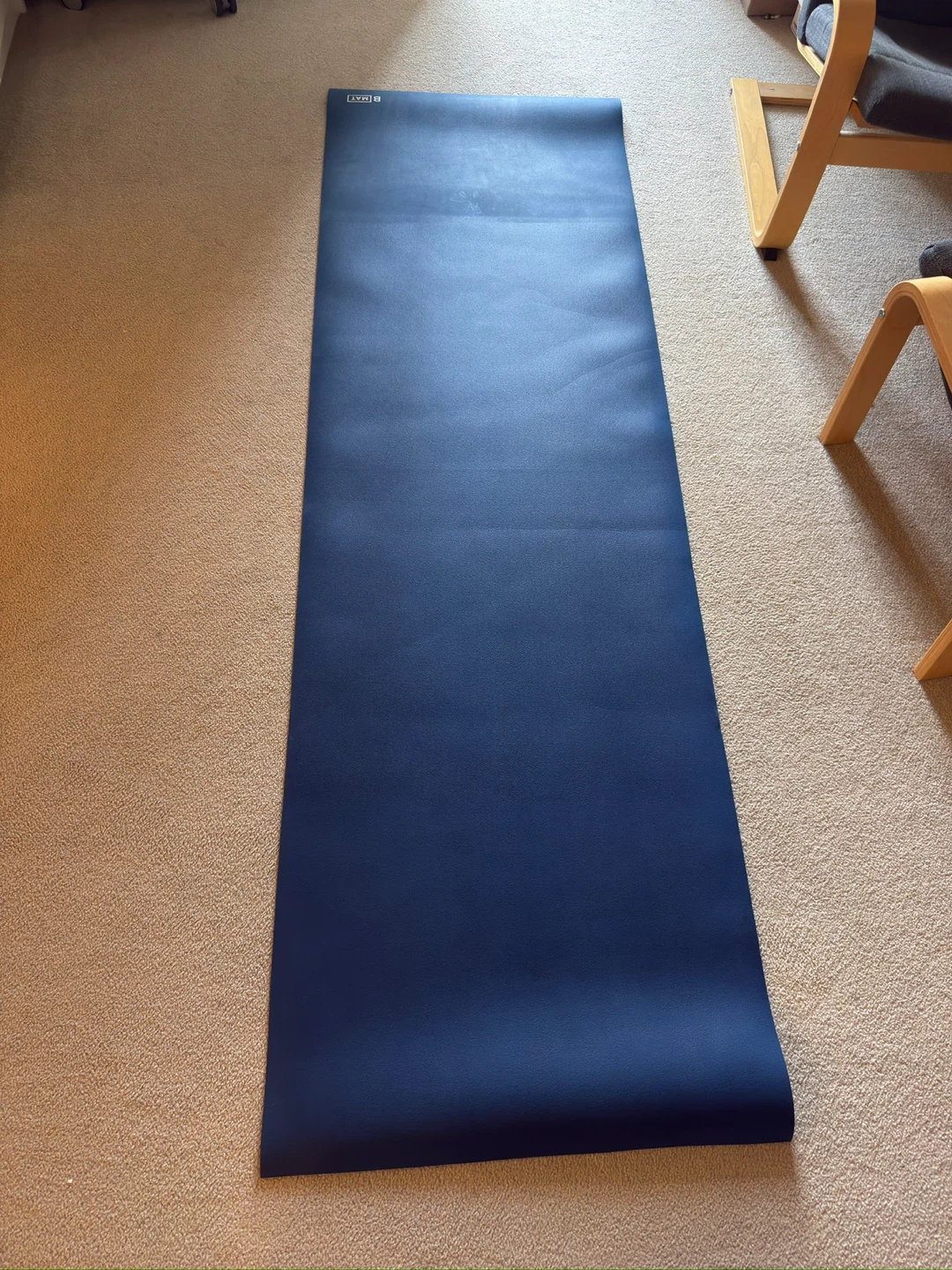 B Mat everyday long 4mm deep blue - photo 2