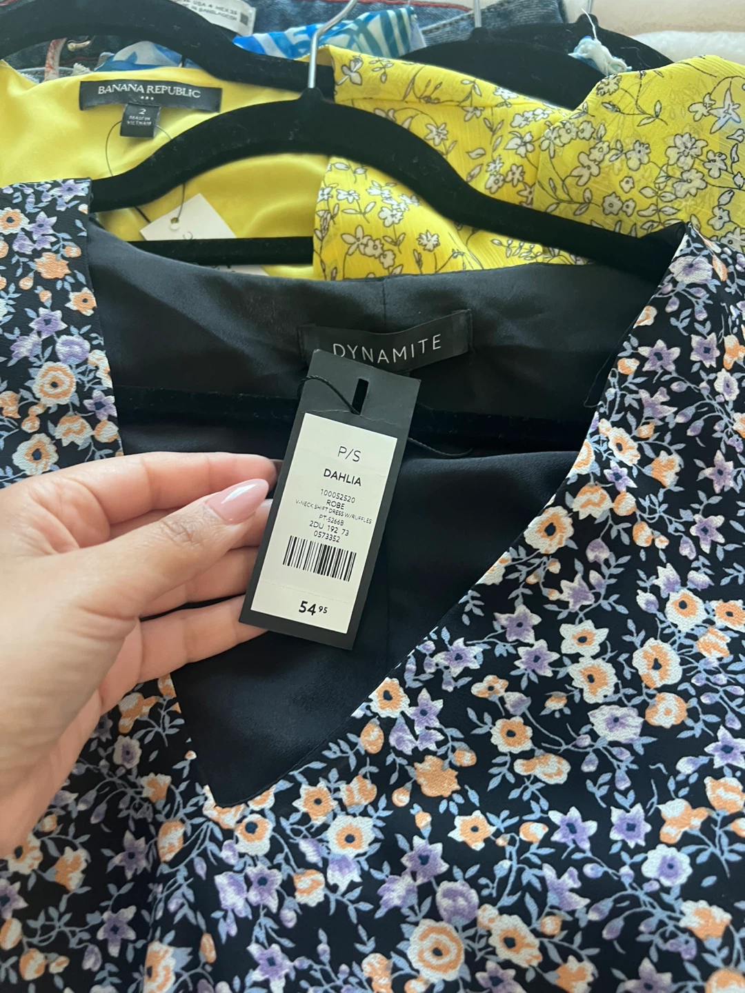 DYNAMITE Floral Wrap Dress