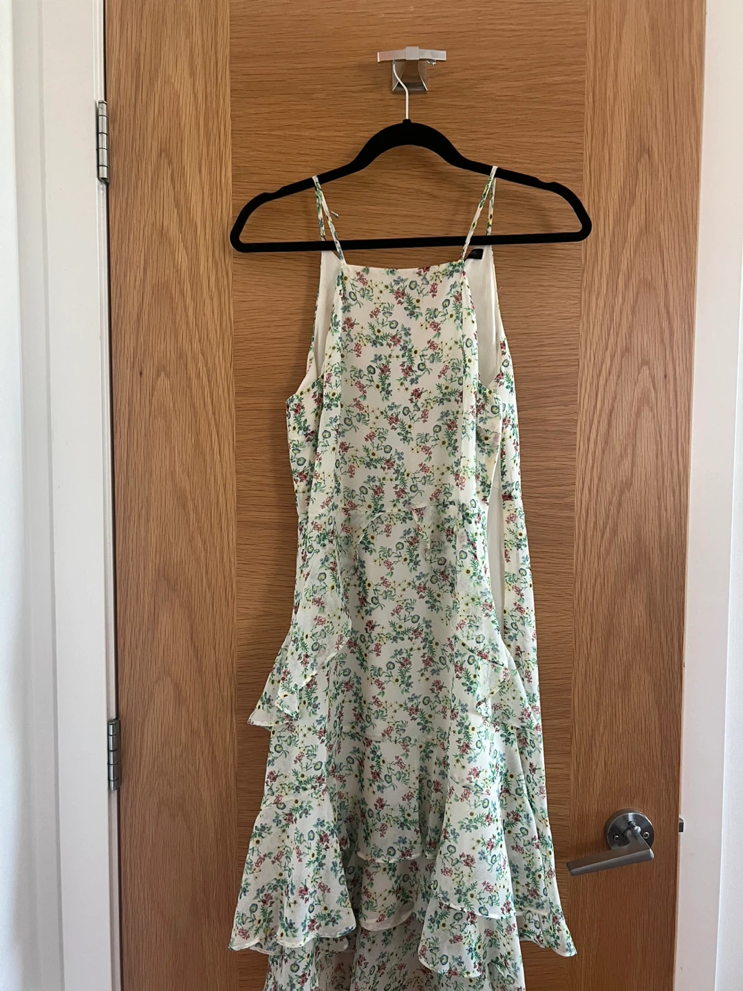 Banana Republic Floral Ruffle Dress Size 4
