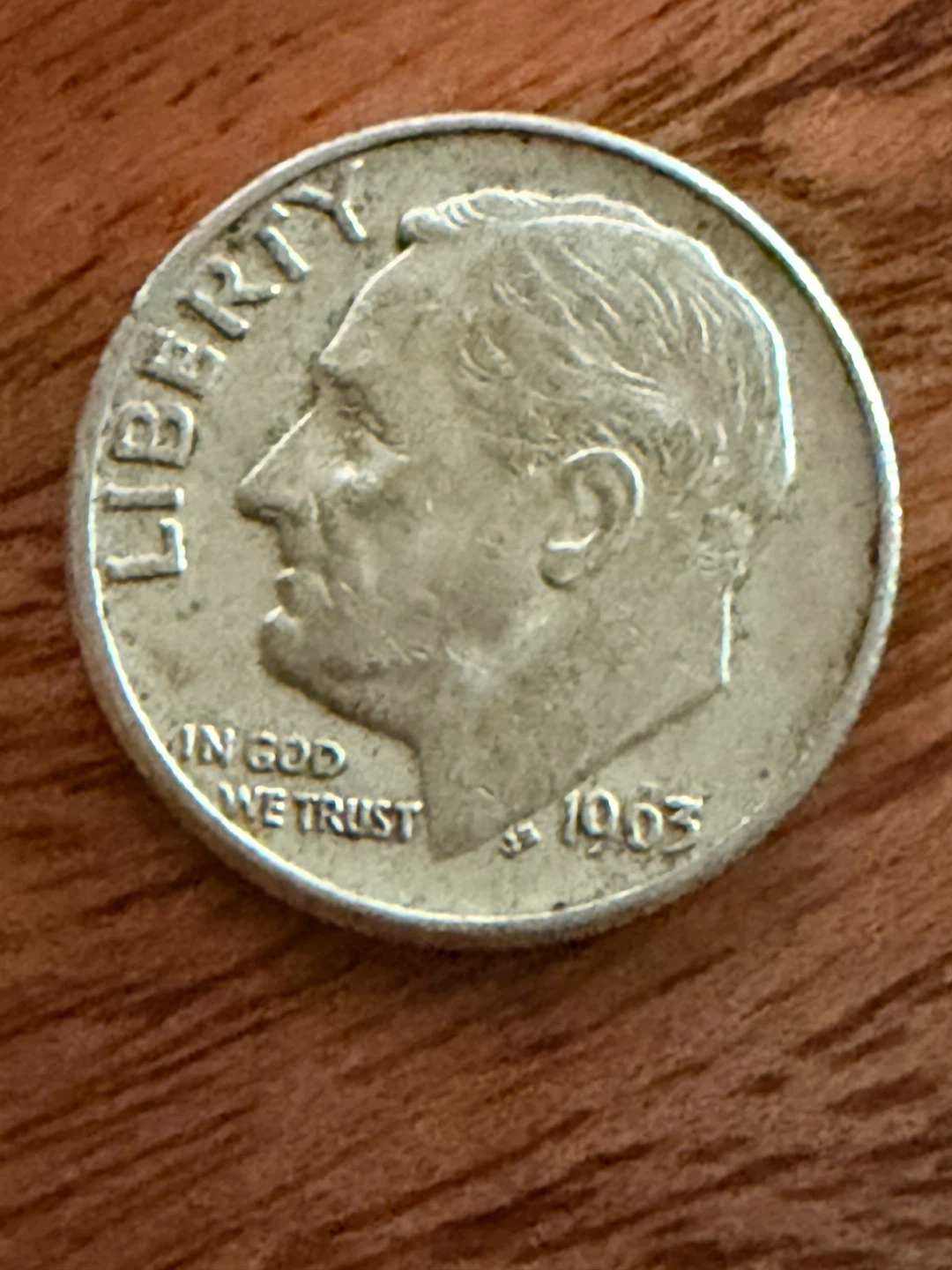 1963 US Dime Coin Roosevelt (Silver)