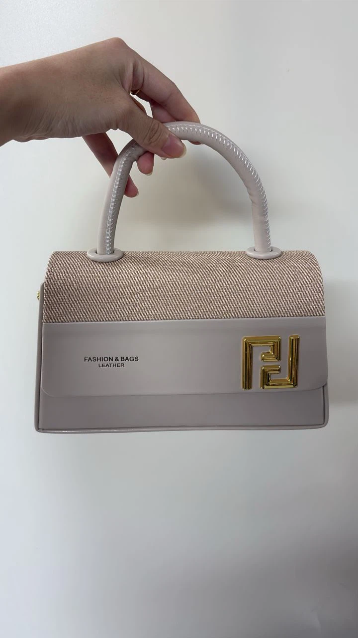 Fashion & Bags Leather Top Handle Handbag