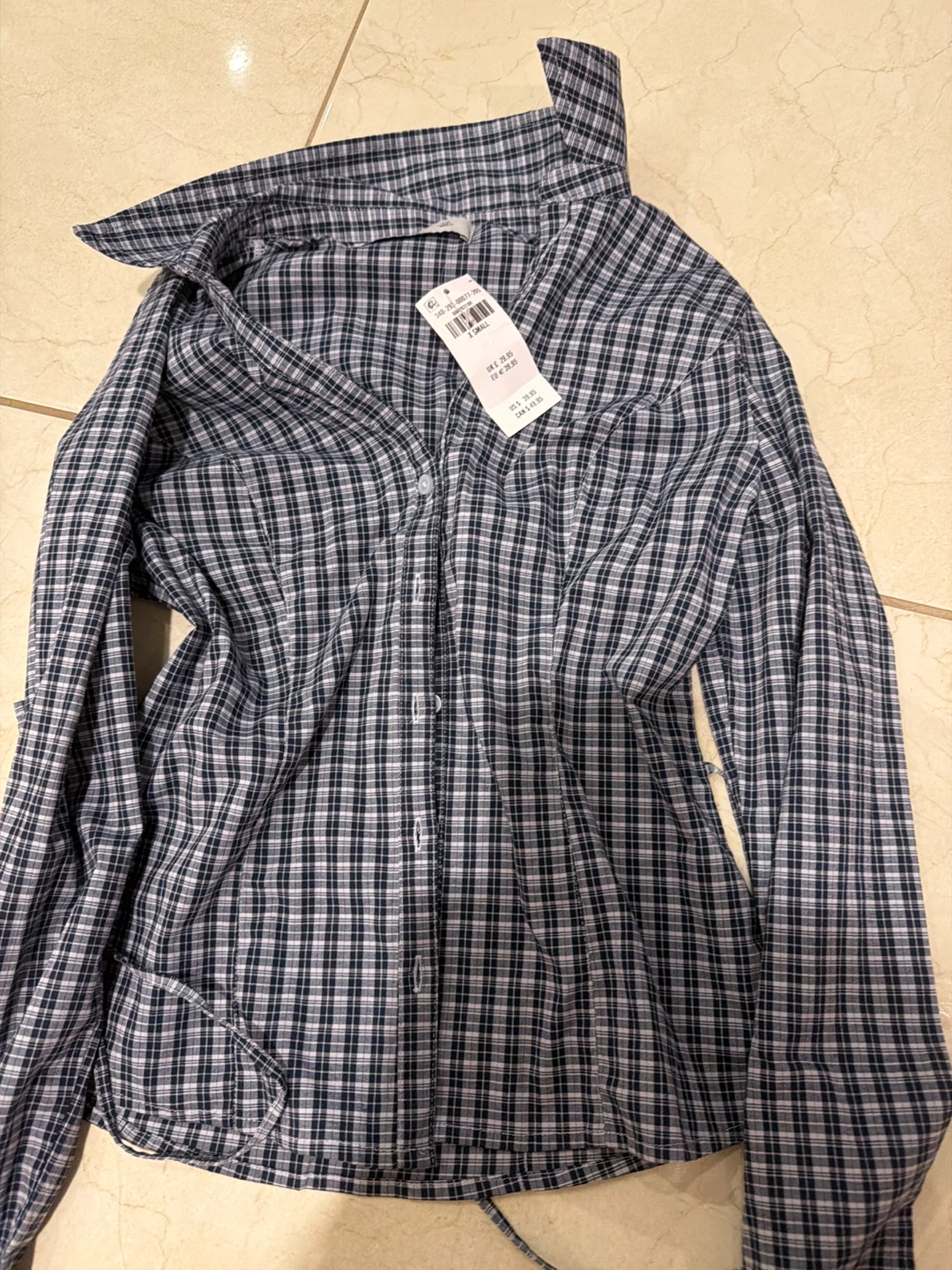 hollister Plaid Button-Up Shirt - X-Small