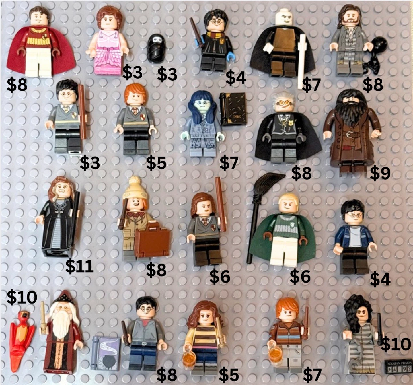 LEGO Harry Potter Minifigures Lot